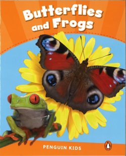 画像1: 【Pearson English Kids Readers】Level3 Butterflies and Frogs