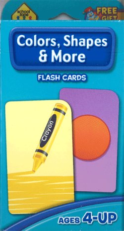 画像1: Color,Shapes & More  School Zone Flash Card