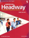 American Headway 3rd edition Level 1 Student Book with Oxford Online Skills