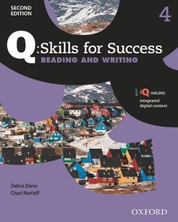画像1: Q Skills for Success 2nd Edition Reading & Writing  level 4 Student Book with IQ online