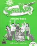 Superkids 4 Activity Book with CD