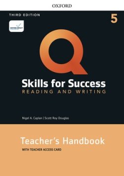 画像1: Q:Skills for Success 3rd Edition Reading and Writing Level 5 Teacher Guide with Teacher Resouce Access Code Card