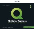 Q:Skills for Success 3rd Edition Reading and Writing Level 3 Class Audio CDs