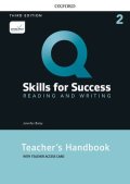 Q:Skills for Success 3rd Edition Reading and Writing Level 2 Teacher Guide with Teacher Resource Access Code Card