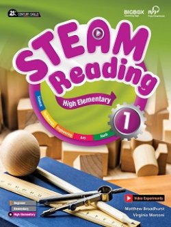 画像1: Steam Reading High Elementary 1 Student Book with Workbook and Audio QR Code