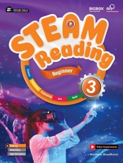 画像1: Steam Reading Beginner 3 Student Book with Workbook and Audio QR Code