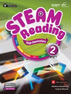 画像1: Steam Reading High Elementary 2 Student Book with Workbook and Audio QR Code