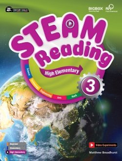 画像1: Steam Reading High Elementary 3 Student Book with Workbook and Audio QR Code
