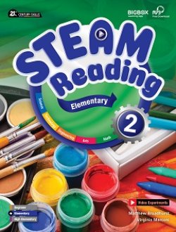 画像1: Steam Reading Elementary 2 Student Book with Workbook and Audio QR Code