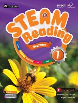画像1: Steam Reading Beginner 1 Student Book with Workbook and Audio QR Code