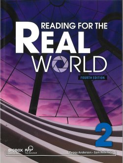 画像1: Reading for the Real World 4th Edition 2 Student Book with Audio QR code