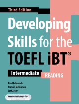 Developing Skills for the TOEFL iBT 3rd edition Reading Student Book with Audio QR code