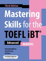 Mastering Skills for the TOEFL iBT 3rd edition Reading Student Book with Audio QR code