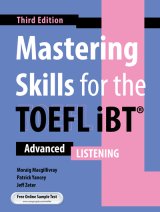 Mastering Skills for the TOEFL iBT 3rd edition Listening Student Book with Audio QR code