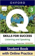 Q : Skills for Success 4th edition Listening and Speaking Level 3 Student Book with IQ online practice