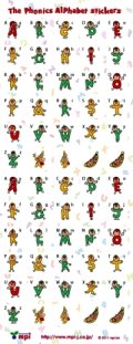 The Phonics Alphabet Stickers