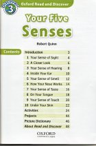 内容チェック！3: Oxford Read and Discover レベル３　Your Five Senses