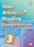 Short Articles for Reading Comprehension level 3 Student Book with Digitall Materials CD