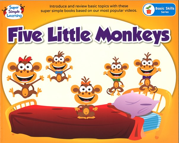 Super Simple Learning 絵本：Five Little Monkeys /AK BOOKS online store