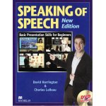 画像: Speaking of Speech New Edition Student Book with DVD