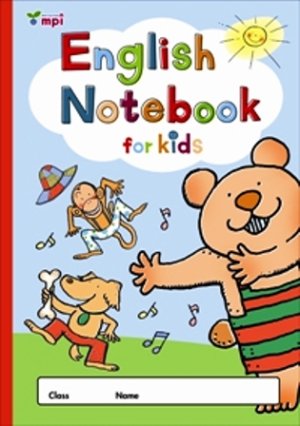 画像1: English Notebook for Kids くまさん