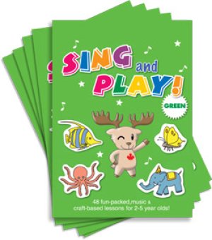 画像1: Sing and Play! Green Workbook Pack (5冊入り、ＣＤなし）
