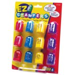 画像: EZ Stampersインク付きスタンプ　メッセージ