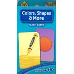 画像: Color,Shapes & More  School Zone Flash Card