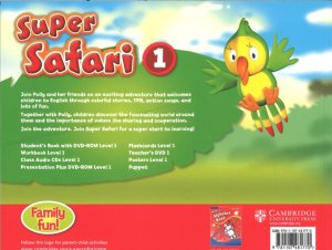 画像2: Super Safari American English 1 Student's Book with DVD ROM