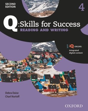 画像1: Q Skills for Success 2nd Edition Reading & Writing  level 4 Student Book with IQ online