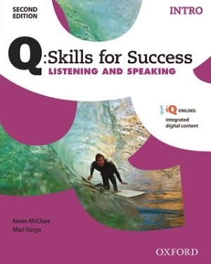 画像1: Q Skills for Success 2nd Edition Listening & Speaking level Intro Student Book with IQ online