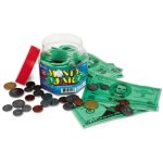 画像: 紙幣＆コインセット Money Jar