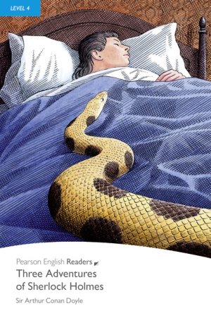 画像1: 【Pearson English Readers】Level 4　Three Adventures of Sherlock Holmes