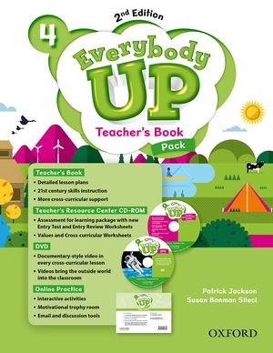 画像1: Everybody Up 2nd Edition Level 4 Teacher's Book Pack 