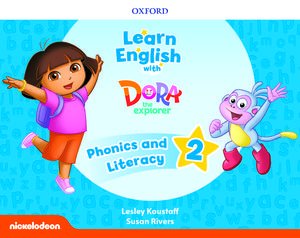 画像1: Learn English with Dora the Explorer level 2 Phonics & Literacy Book