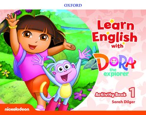 画像1: Learn English with Dora the Explorer level 1 Activity Book