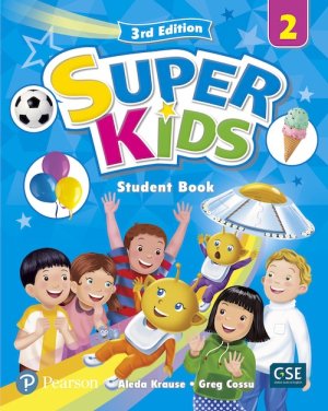 画像1: Superkids 3rd edition Level 2 Student Book with CD and Access Code