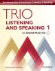 画像: Trio Listening and Speaking 1 Student Book with Online Practice