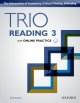 画像: Trio Reading 3 Student Book with Online Practice 