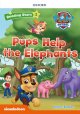 画像: Reading Stars Level 3 Paw Patrol Pups Help the Elephant Pack