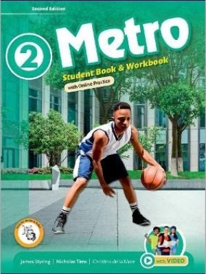 画像1: Metro 2nd Edition Level 2 Student Book and Workbook with Online Practice