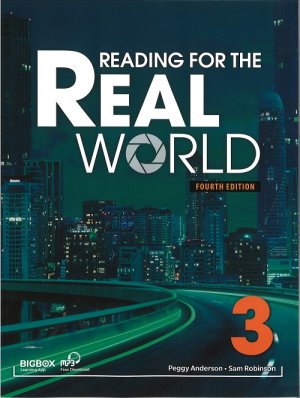 画像1: Reading for the Real World 4th Edition 3 Student Book with Audio QR code