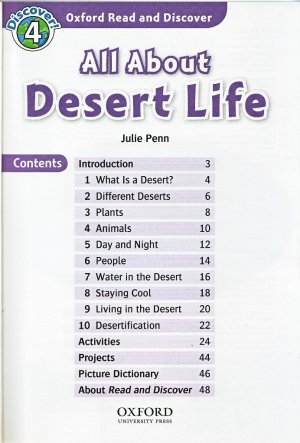 画像2: Oxford Read and Discover レベル４：All About Desert Life