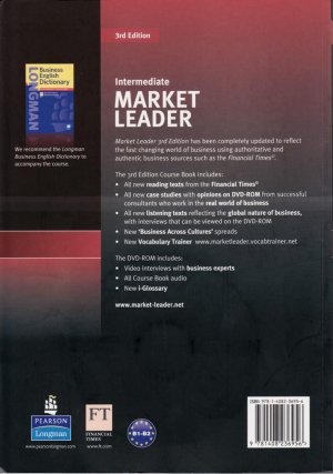 画像2: Market Leader Intermediate 3rd Edition Course Book w/DVD-ROM