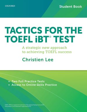 画像: Tactics for the TOEFL iBT Test をアップしました
