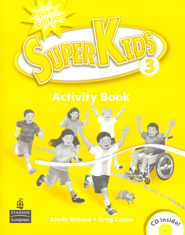 (新品)スーパーキッズSuper Kids 1-3  計6冊CD付き